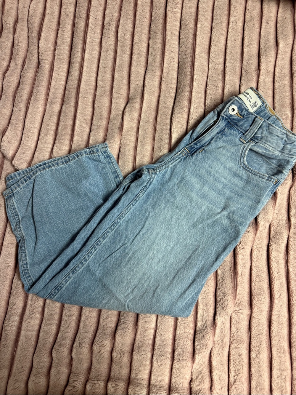 Abercrombie kids blue denim jeans